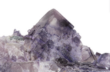 Purple Cubic Fluorite With Fluorescent Phantoms - Cave-In-Rock #244265-3